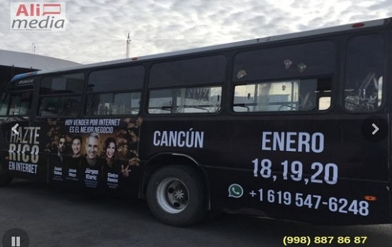 Publicidad en Medios de Transporte Rotulación Completa de Autobuses