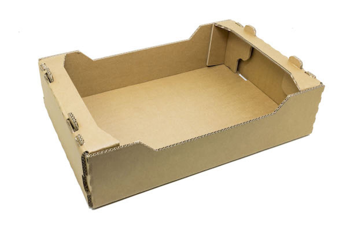 Cajas de cartón corrugado para vegetales frescos 