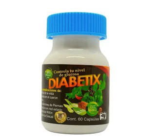 Suplementos Alimenticios Diabetix Compuesto con Moringa