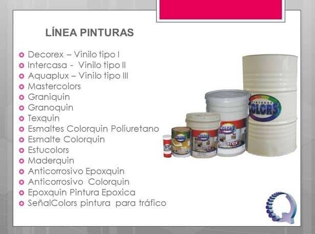 Pinturas vinilicas marca pintura Colors
