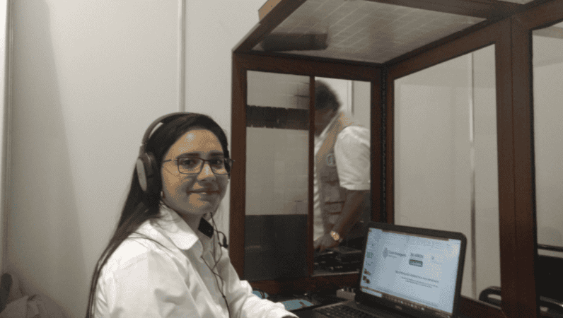 Interprete de idiomas para eventos