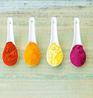 Colorantes y saborizantes para alimentos