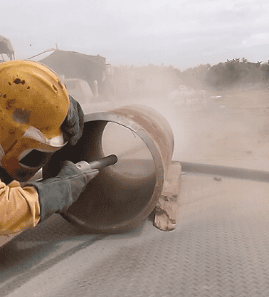 Recubrimientos anticorrosivos de piezas metalicas como placas de acero