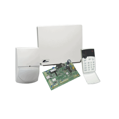 Panel de alarma híbrido de 4 a 8 zonas