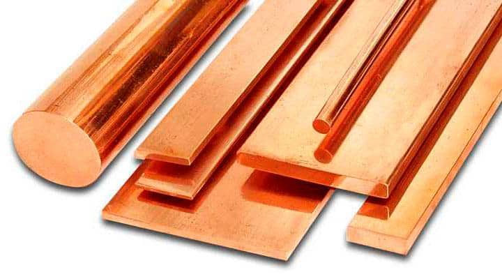 Cobre densidad 8960 kg/m3