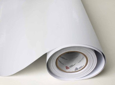 Vinil Blanco Brillante 1.37 / 1.52 x 50 mts