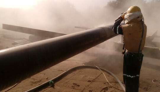 Sand Blast con Carburo de Silicio