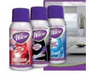 Aromatizantes ambientales en aerosol WIESE Micro-Can 