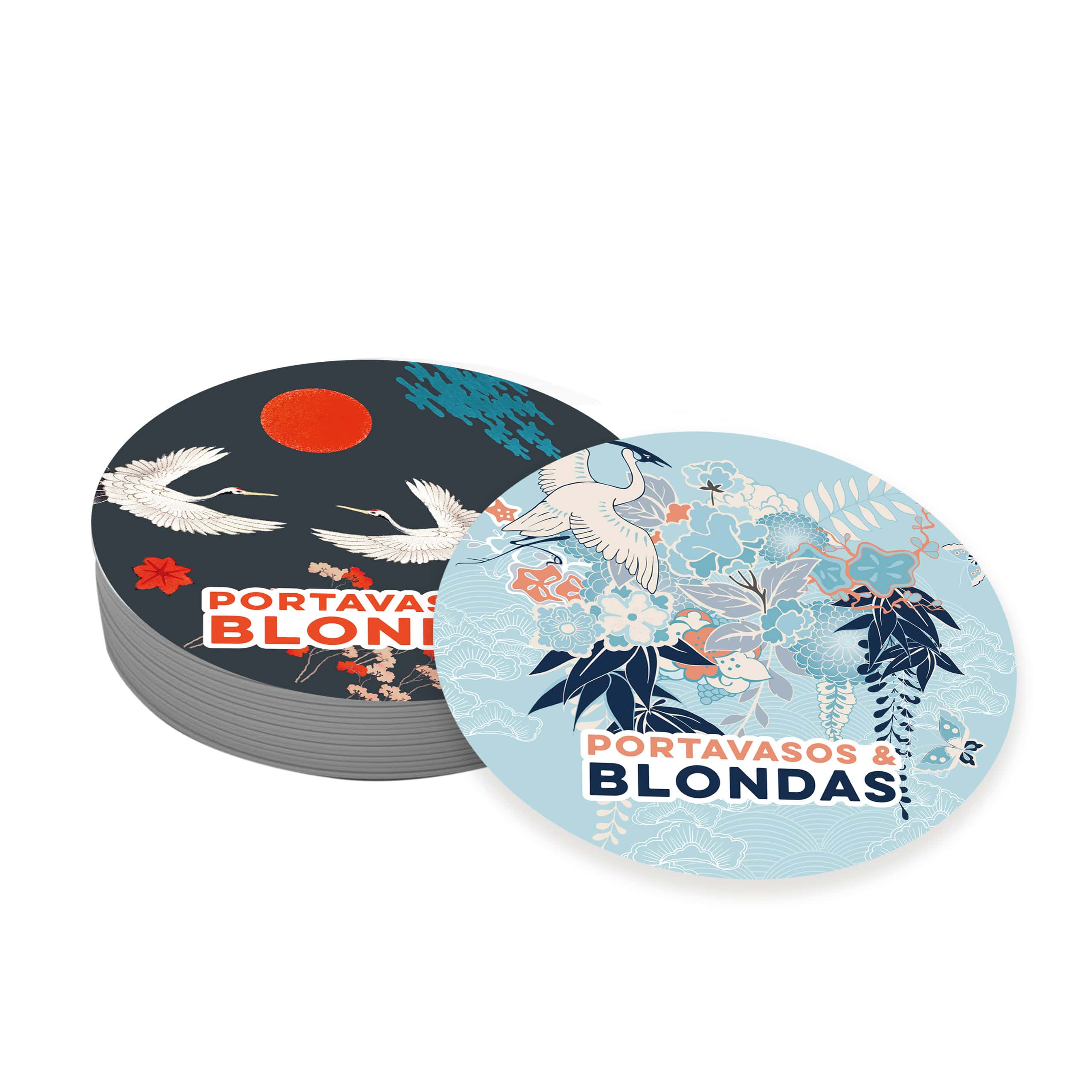 Porta vasos y blondas