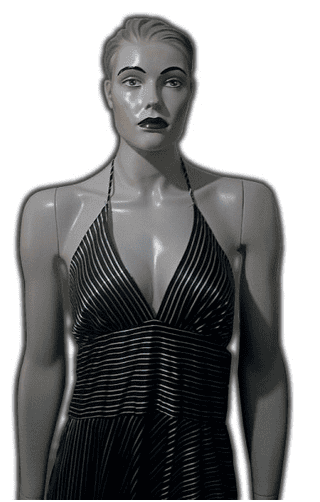 Maniquies femeninos con diferentes acabados