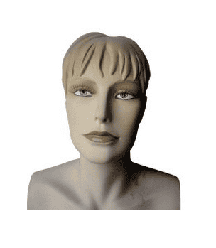 Maniquies con cabeza para exhibición de lentes