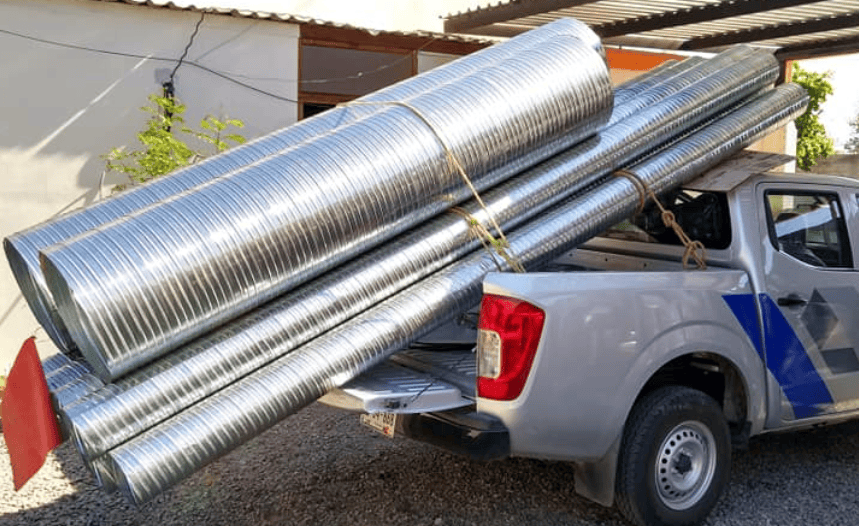 Espiroductos Fabricados en lámina galvanizada