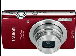 Camaras digitales ELPH 180 roja