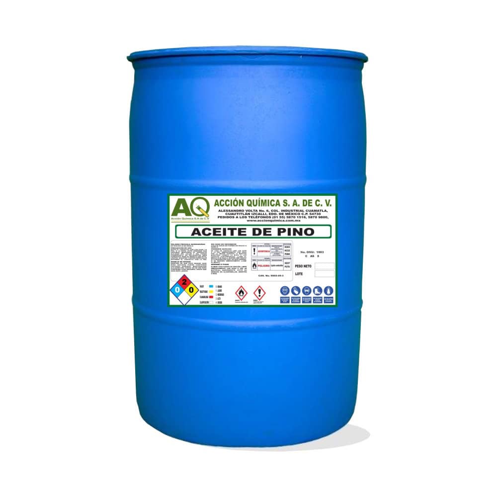 Aceite de pino para la industria textil