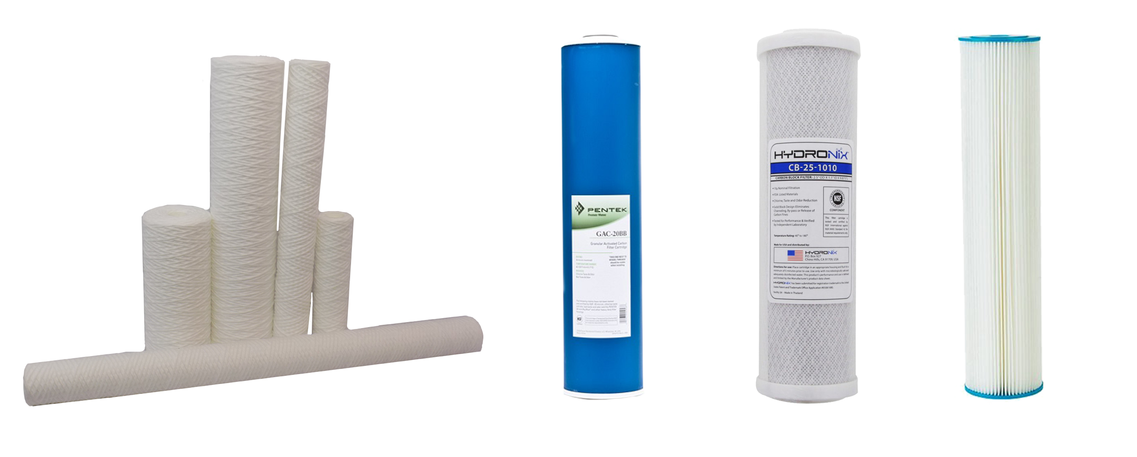 Filtros cartucho para agua