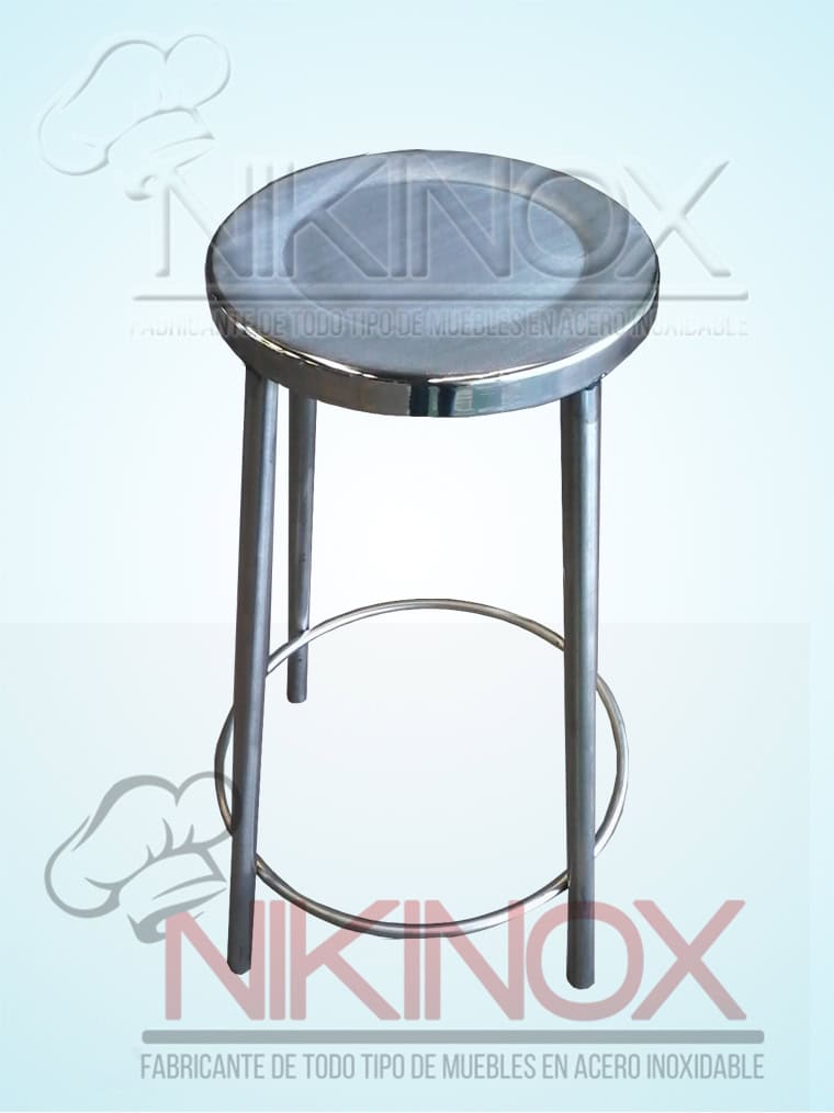 Bancos de acero inoxidable tipo 304