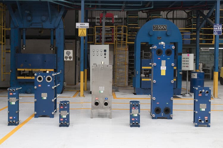 Intercambiadores de calor industriales