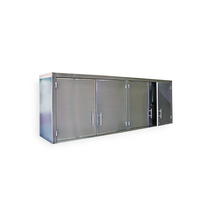 Alacenas fabricadas en acero inoxidable