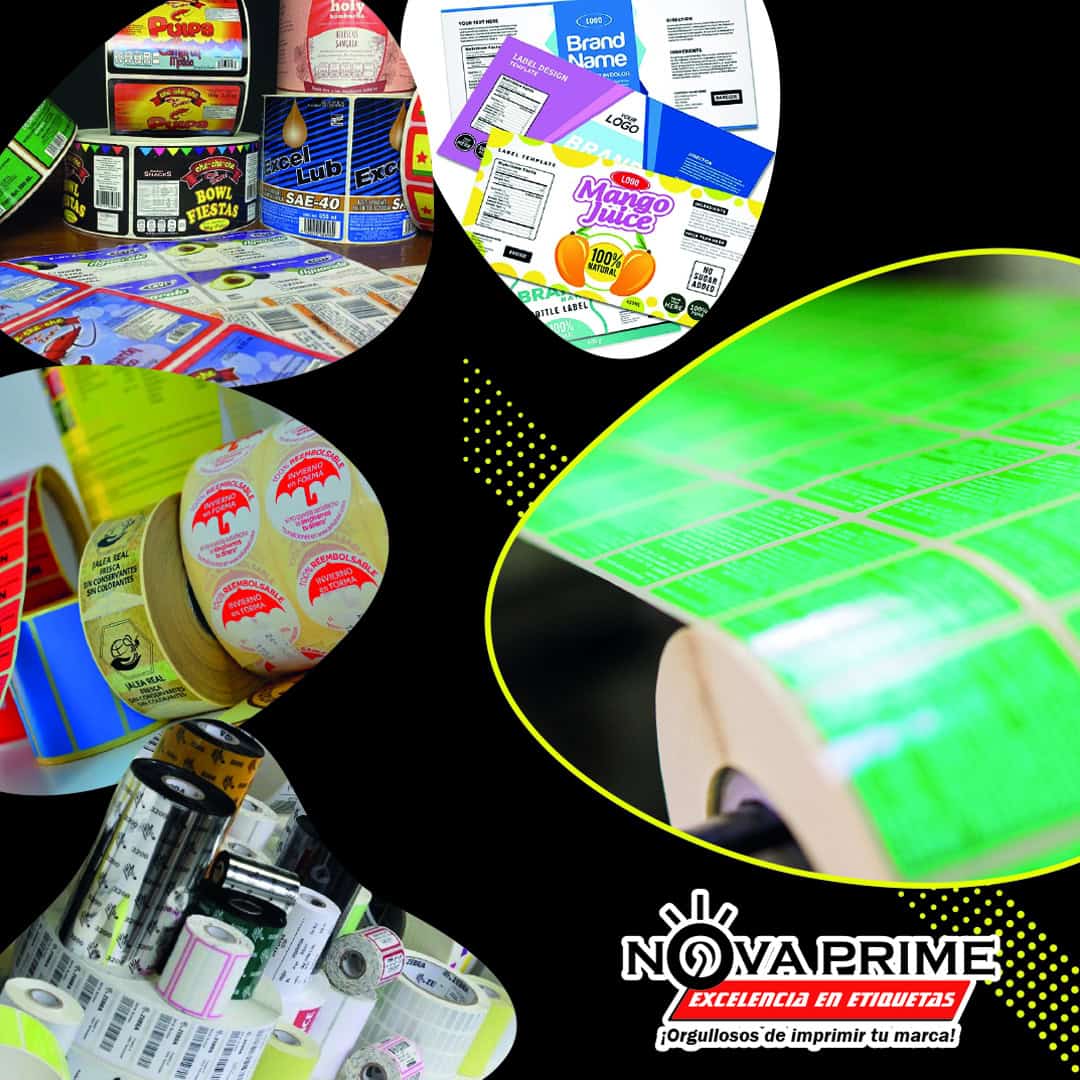 Etiquetas de papel