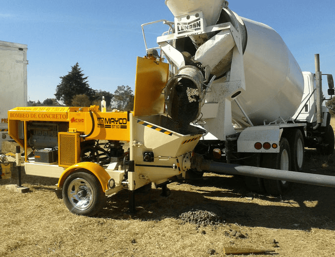 Bombeo de concreto para obras
