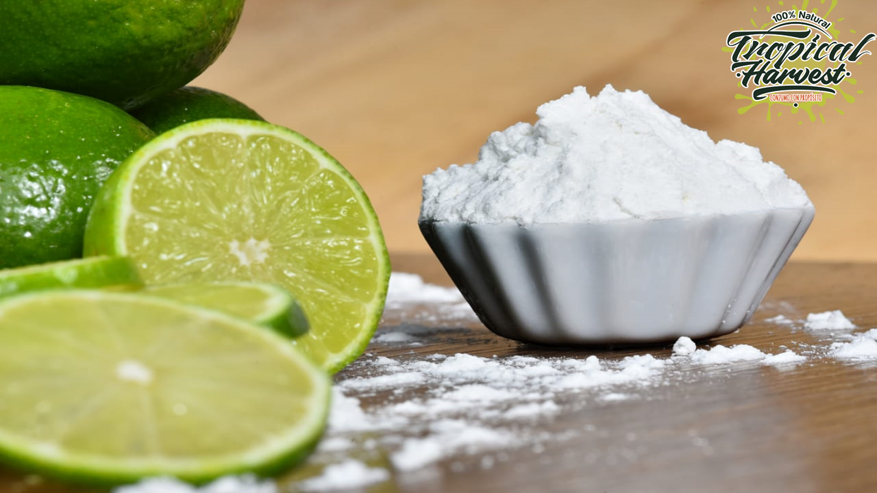 Limon en polvo marca Tropical Harvest