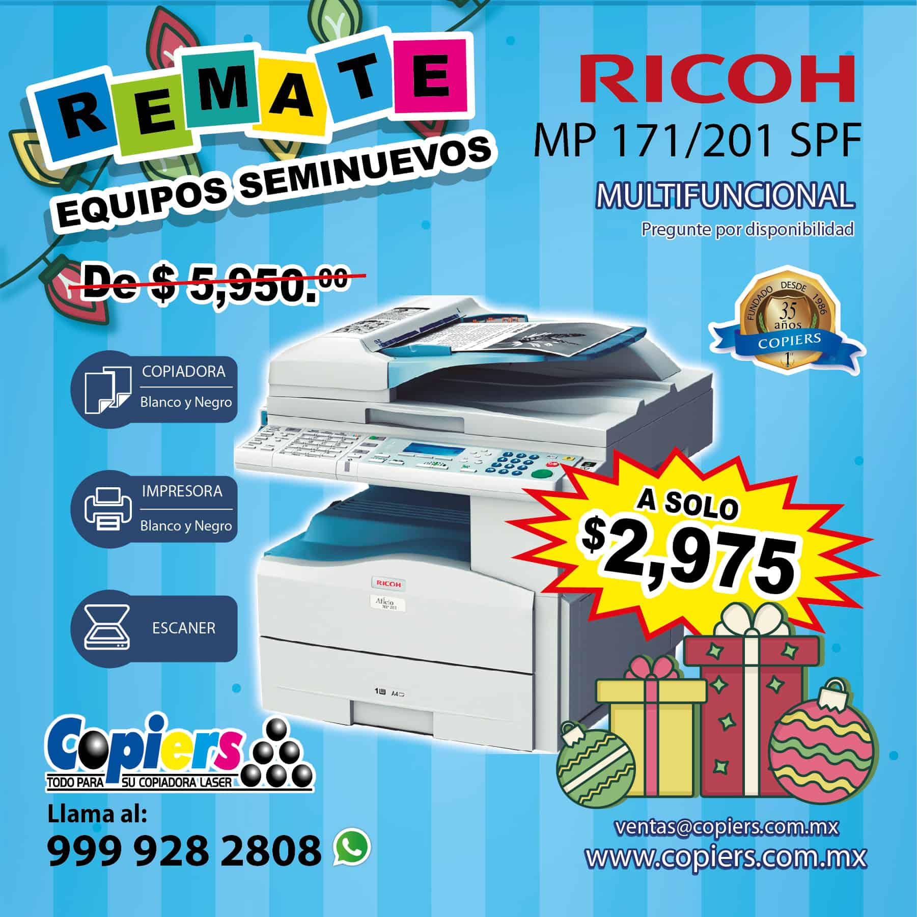 MULTIFUNCIONAL RICOH