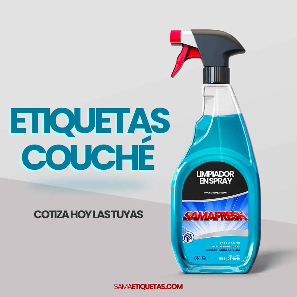 ETIQUETAS CON MATERIAL COUCHE