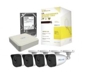 KIT DE CAMARAS DE SEGURIDAD IDEAL PARA OFICINA