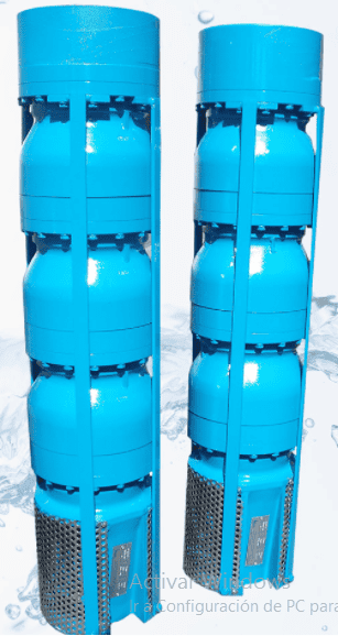 Bombas tipo turbina verticales sumergibles WARSON