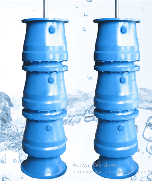 Bombas tipo turbina verticales de flujo mixto WARSON