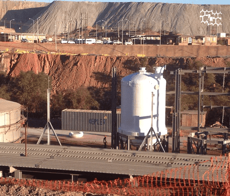 tanque de PRFV para almacenamiento de alimentos