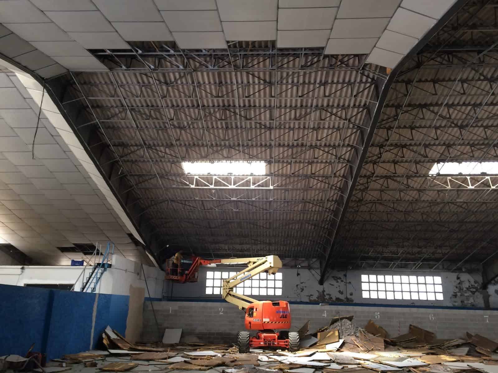 Desmantelamiento de naves industriales de estructuras metálicas