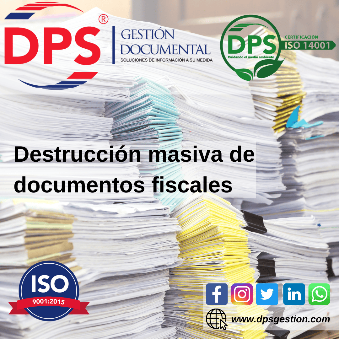 Destruccion fiscal de documentos