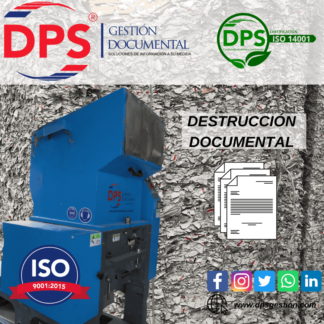 Destruccion masiva de documentos segura en sitio