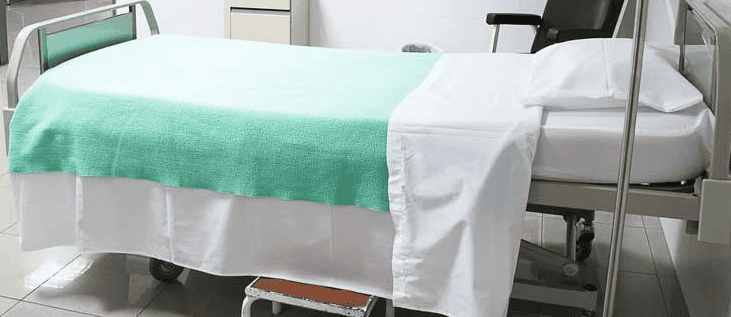 Sabanas hospitalarias 100% Algodón