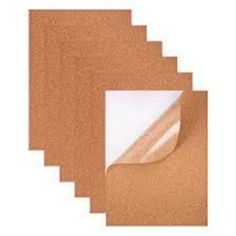 Hojas de corcho para productos de papelería Acústicos y Sellantes 3