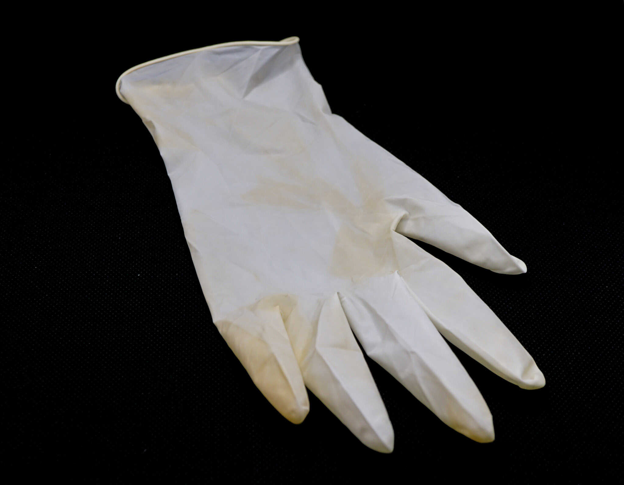  Guantes de látex Ambiderm, bajo en polvo(con defecto de color) para uso general