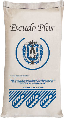 Harina de trigo blanca Escudo Plus®