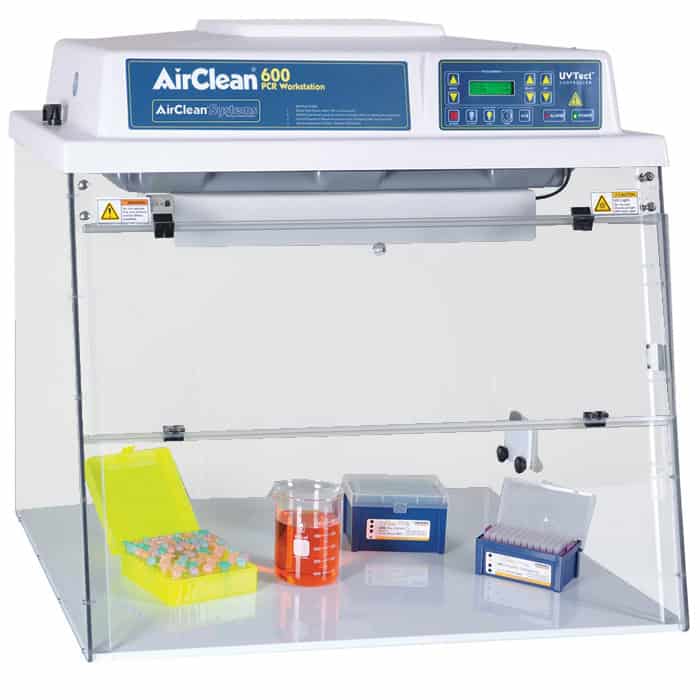 Campanas para PCR y de seguridad biológica UPUV Clase 1 serie AC600