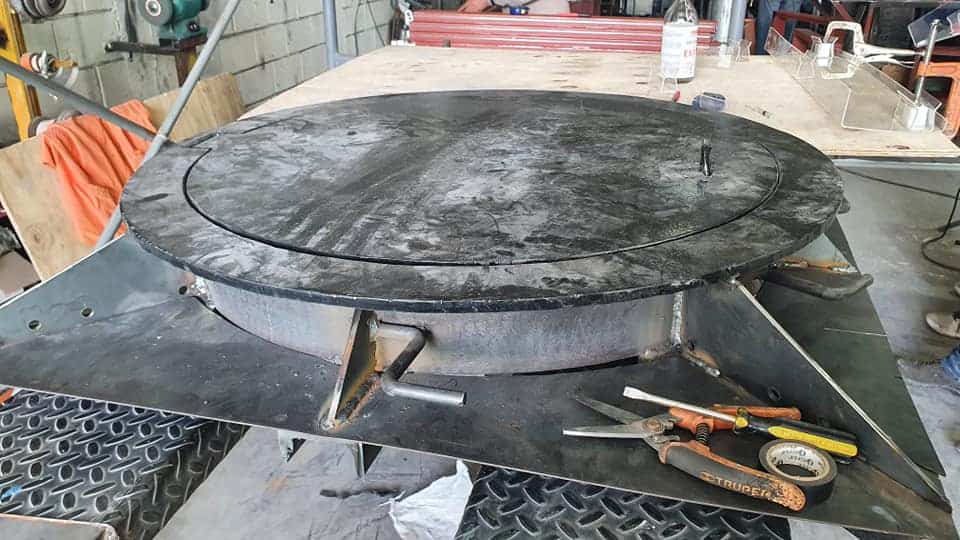 Maquinado de piezas Alcantarilla industrial reforzada