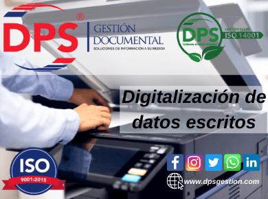 Digitalizacion de datos escritos para el sector público