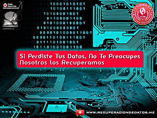 Recuperacion de datos en disco duro de primer nivel