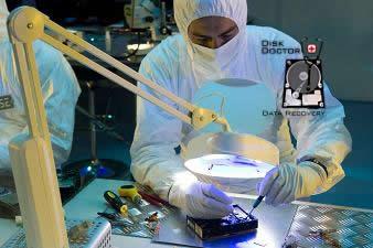 Reparacion de discos duros en daño mecánico en el servomotor del eje 