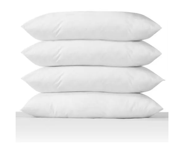 Almohadas para hoteles con funda y cierre 10pz