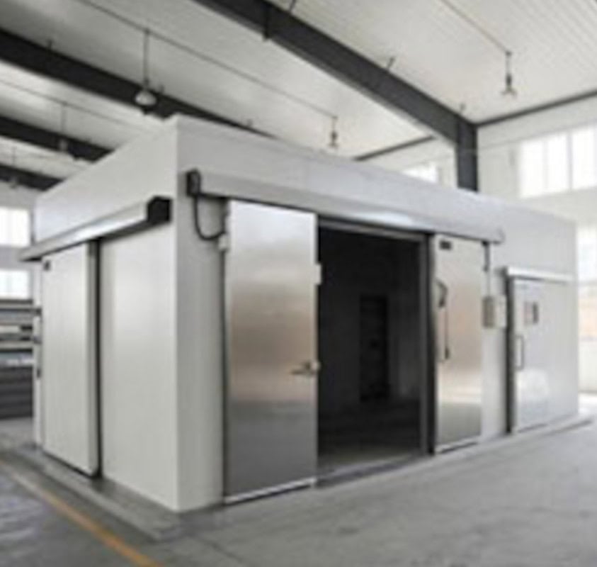 Puertas para Refrigeración Corredizas Bipartidas