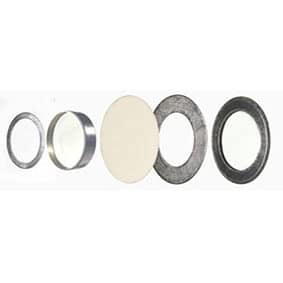 Cristales templados de borosilicato para altas presiones