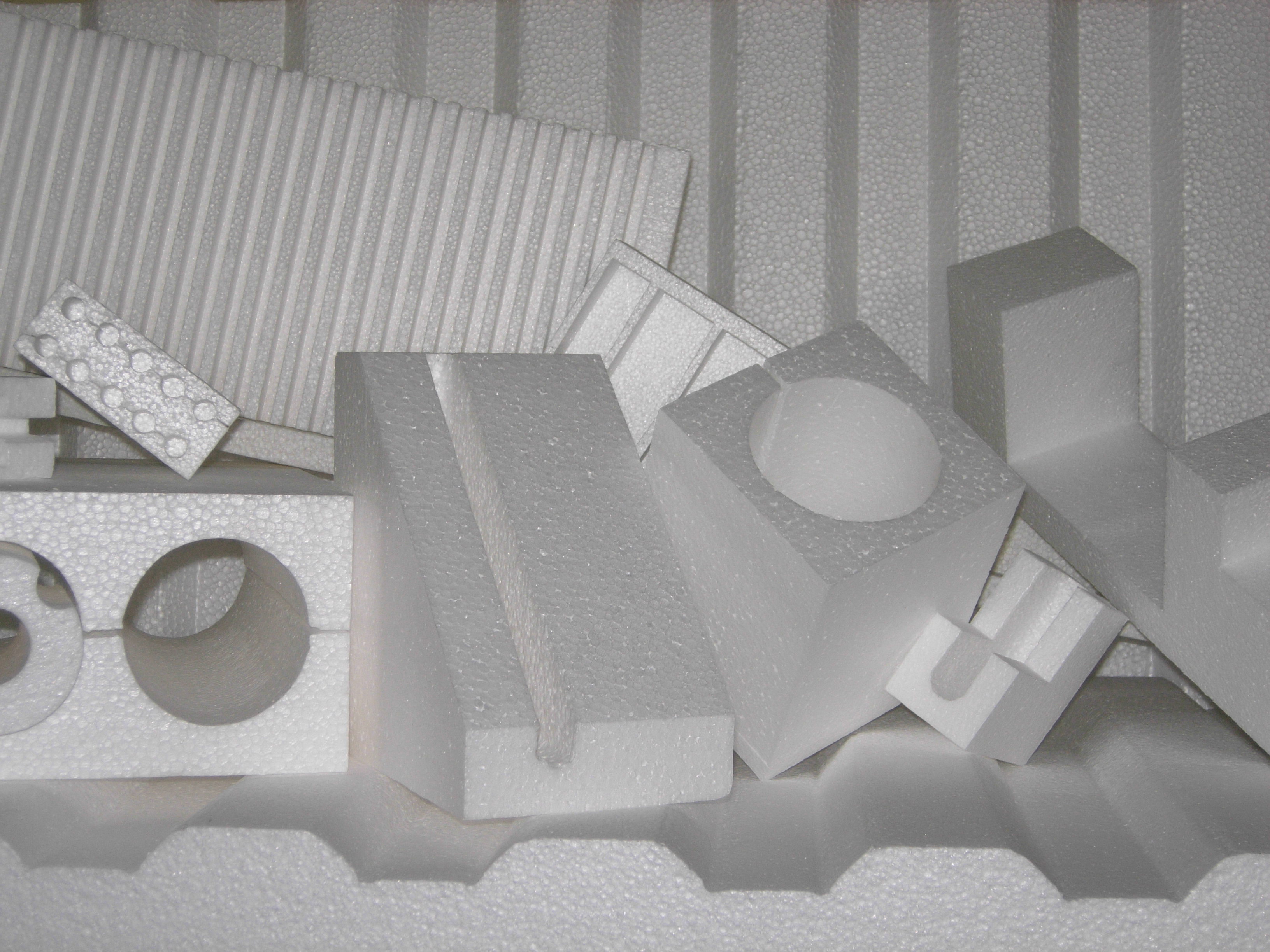 Empaques de poliestireno expandido para embalaje industrial