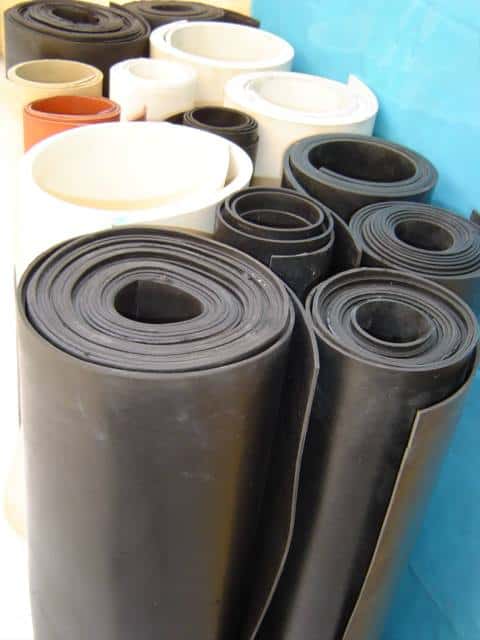 Productos de hule laminado de silicón