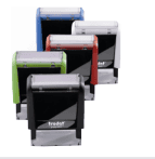 Sellos de goma autoentintables automáticos con tinta unicolor