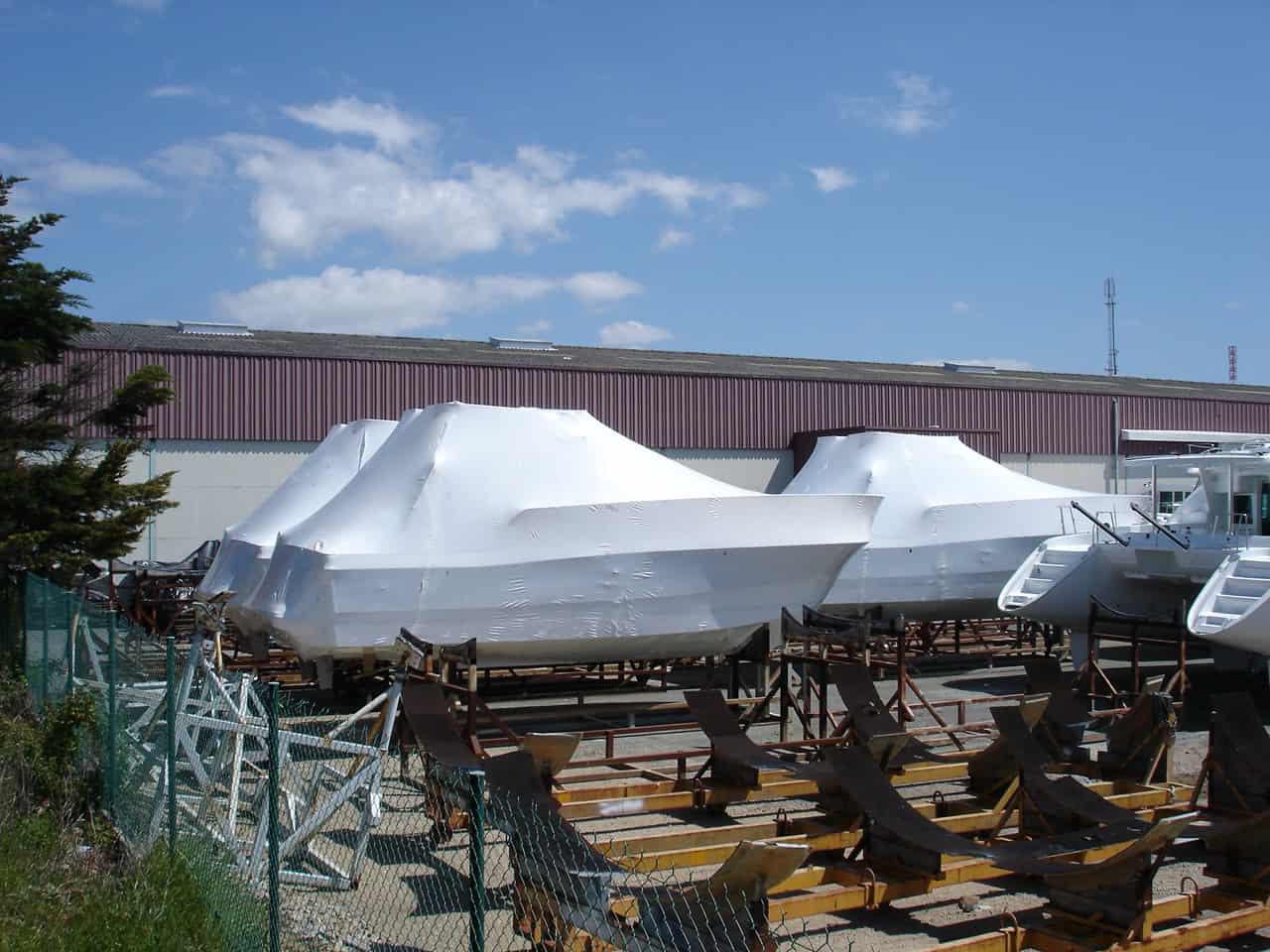 Pistolas de calor para retractilar barcos y lanchas 1
